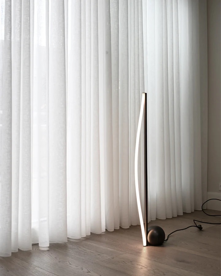 Торшер Bow Floor Lamp, Bronze